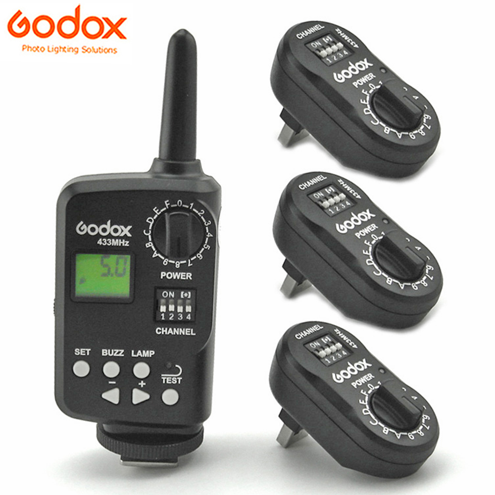 Trigger Receiver Set - Godox FT-16 Transmitter + Receiver Set