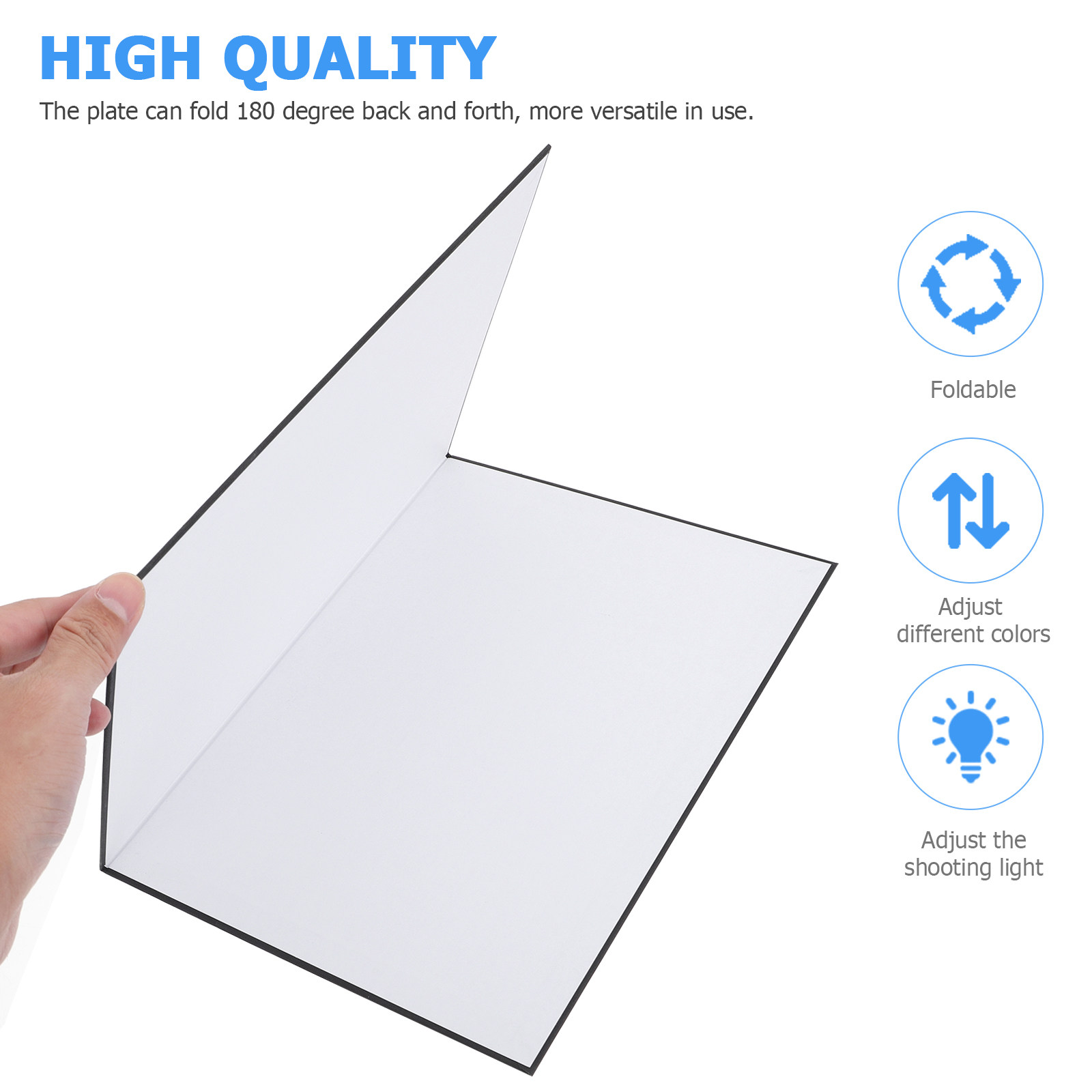 Photography Lighting Product - A4 Foldable Photography Reflector Cardboard Light
