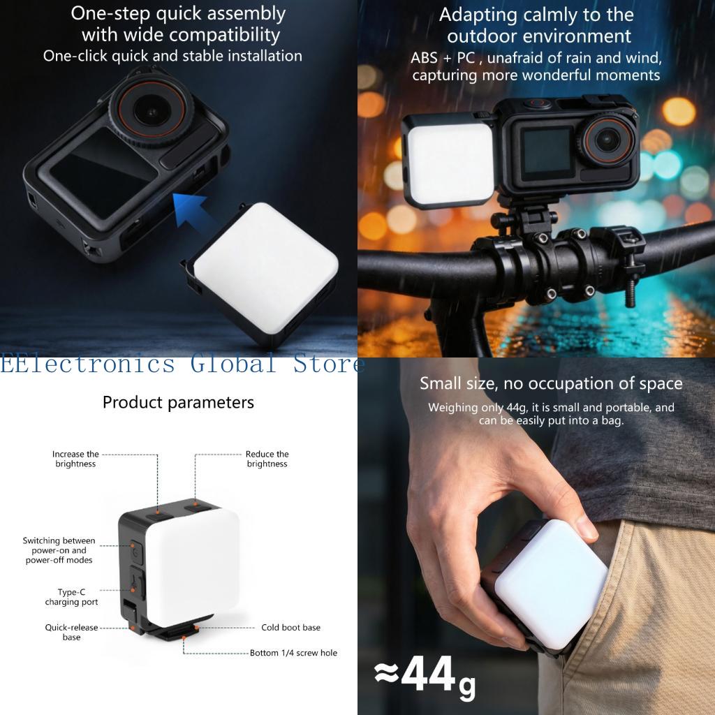 Photography Lighting Reference - 462B Type C Rechargeable LED Video