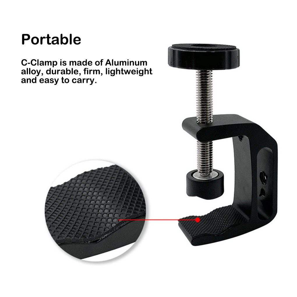 Photography Lighting Types - C- Shaped Clamp Aluminum Alloy Q-Type