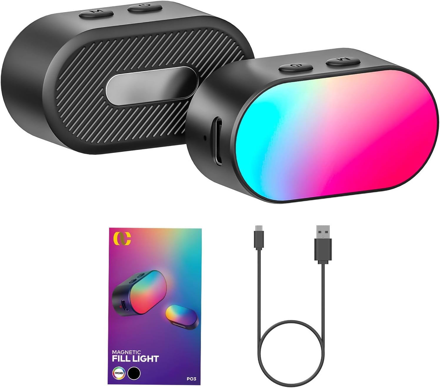 AOCHUAN Mini RGB Magnetic Fill - Photography Lighting Product recension och pris