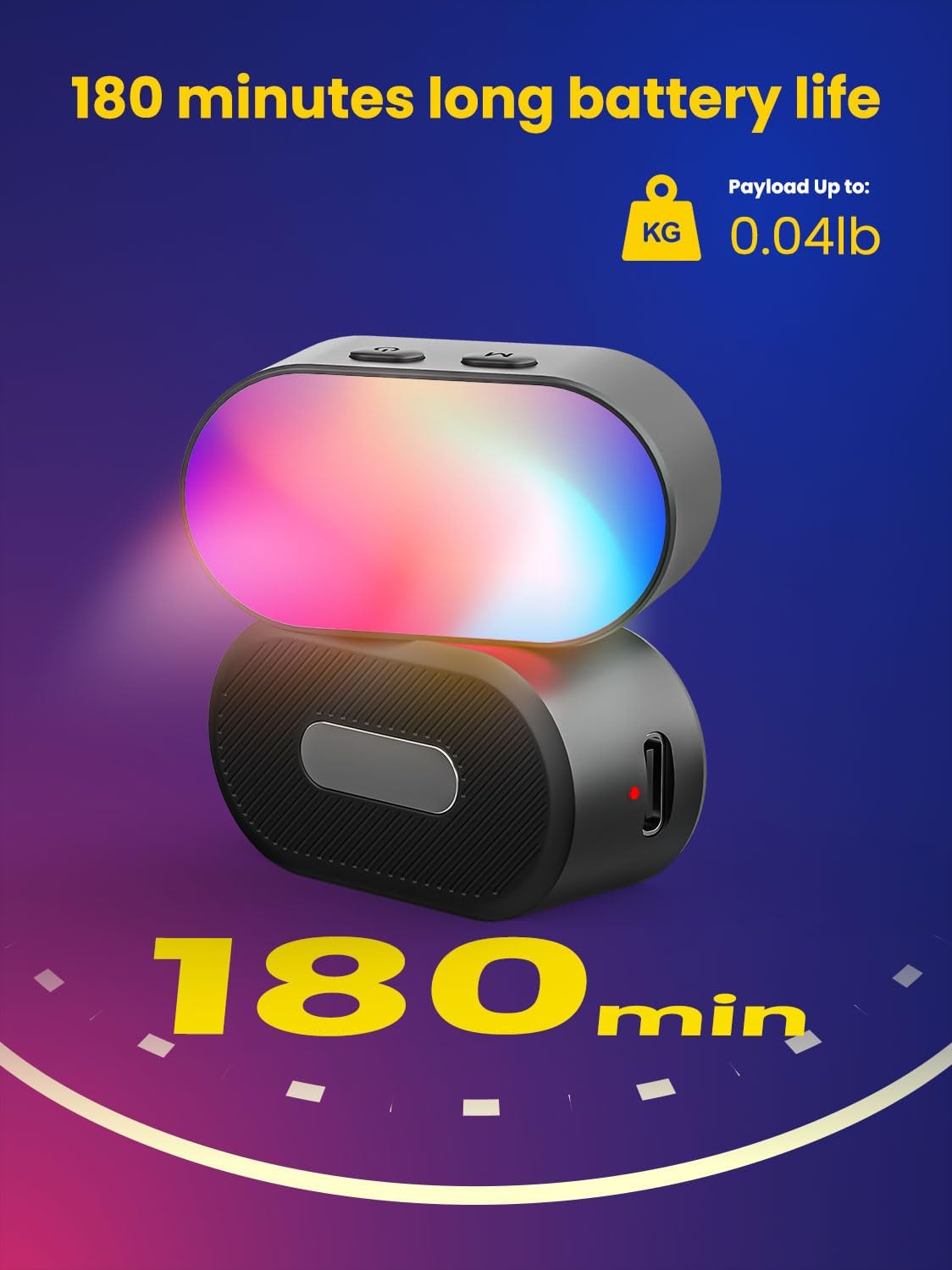 AOCHUAN Mini RGB Magnetic Fill - Photography Lighting Product recension och pris