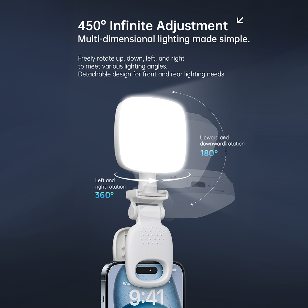 Portable LED Selfie Light Came - Photography Lighting Product recension och pris