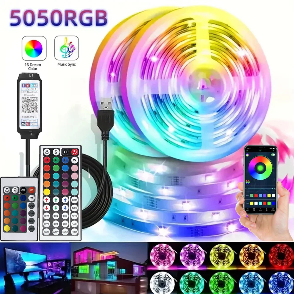 Smart RGB LED Gaming Light Str - Photography Lighting Game recension och pris