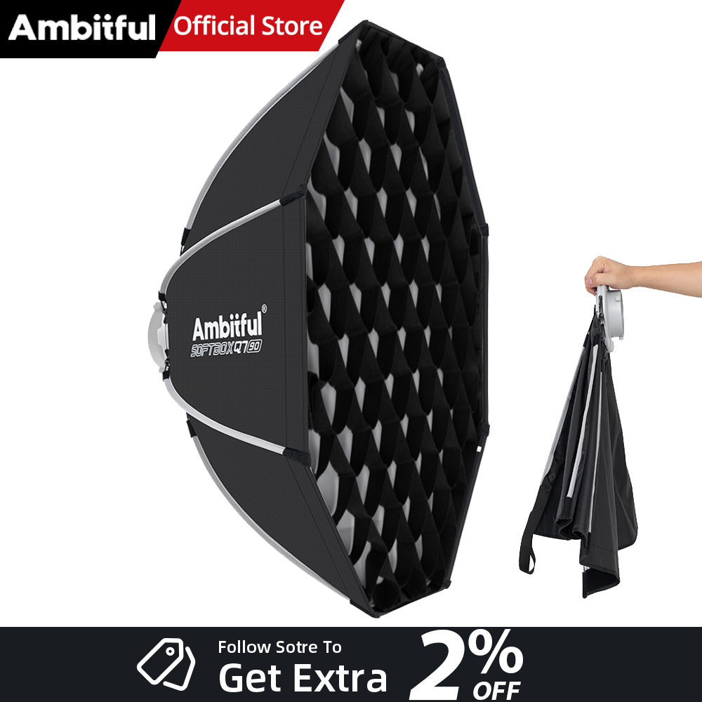 AMBITFUL Q7II 55/65/90cm Bowen - Photography Lighting Softbox recension och pris