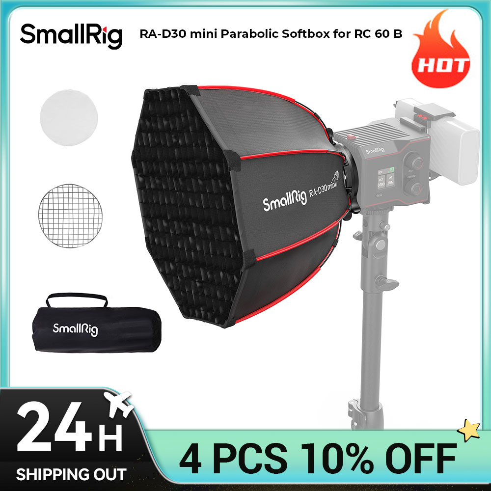SmallRig RC 60B COB Mini Parab - Photography Lighting Softbox recension och pris