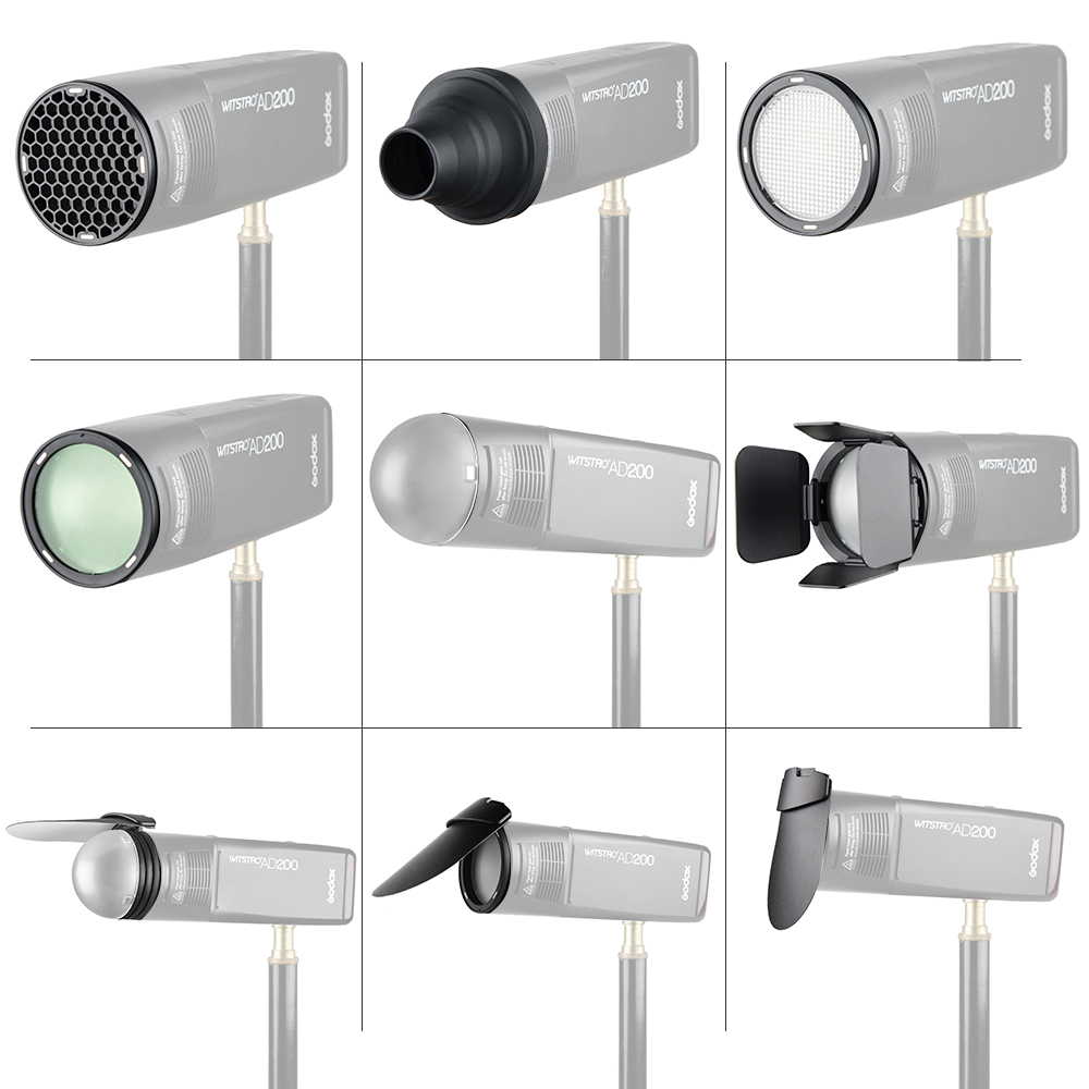 Godox AK-R1 Flash Accessory Se - Photography Video Lighting Kit recension och pris