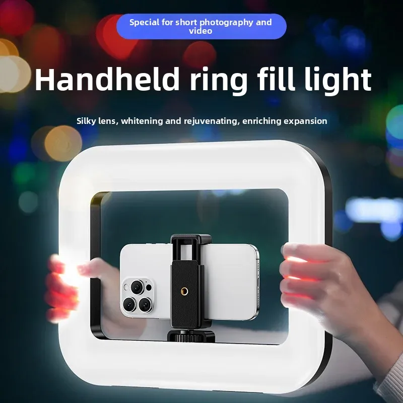 Portable Handheld Ring LED Lig - Photography Lighting Portable recension och pris